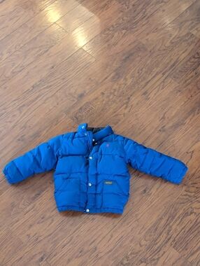 Ralph Lauren Little Boy's Insulated Blue Puffer Coat
